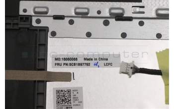 Lenovo 5CB1B97792 Tastatur inkl. Topcase ASM_BEL L82H7 AG FP BLD