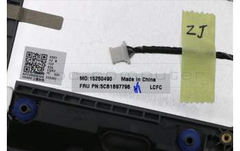Lenovo 5CB1B97796 Tastatur inkl. Topcase ASM_ENG L82H7 AG FP BLD