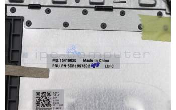 Lenovo 5CB1B97802 Tastatur inkl. Topcase ASM_GRE L82H7 AG FP BLD