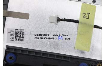Lenovo 5CB1B97813 Tastatur inkl. Topcase ASM_RUS L82H7 AG FP BLD