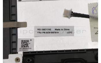 Lenovo 5CB1B97814 Tastatur inkl. Topcase ASM_SLV L82H7 AG FP BLD