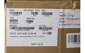 Lenovo 5CB1B97816 Tastatur inkl. Topcase schweiz L82H7 AG FP BLD