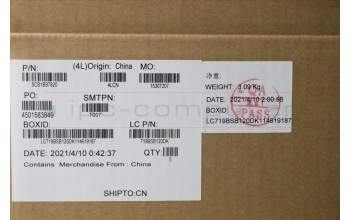 Lenovo 5CB1B97820 Tastatur inkl. Topcase ASM_UK L82H7 AG FP BLD