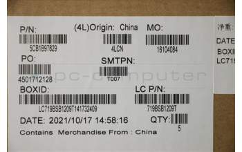 Lenovo 5CB1B97829 Tastatur inkl. Topcase ASM_POR L82H7 AG FPNBLD