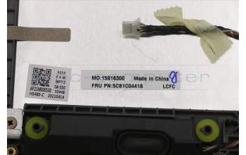 Lenovo 5CB1C04418 Tastatur inkl. Topcase spanisch L82H7 AG NFPBLD