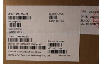 Lenovo 5CB1C04425 Tastatur inkl. Topcase ASM_USAENGL82H7AGNFPBLD