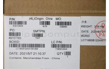 Lenovo 5CB1C04439 Tastatur inkl. Topcase deutsch L82H7 AGNFPNBLD