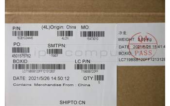 Lenovo 5CB1C04445 Tastatur inkl. TopcaseASM_NORDICL82H7AGNFPNBLD