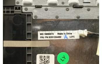 Lenovo 5CB1C04452 Tastatur inkl. Topcase ASM_BUL L82H7 AGNFPNBLD
