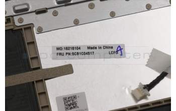 Lenovo 5CB1C04517 Tastatur inkl. Topcase ASM_TC L82H7 SD FP NBLD
