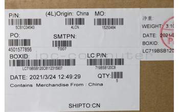 Lenovo 5CB1C04543 Tastatur inkl. Topcase ASM_ENG L82H7 SD NFPBLD