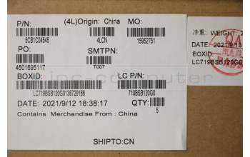 Lenovo 5CB1C04545 Tastatur inkl. Topcase ASM_FRA L82H7 SD NFPBLD