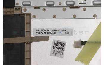 Lenovo 5CB1C04548 Tastatur inkl. Topcase deutsch L82H7 SD NFPBLD