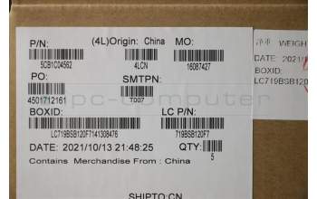 Lenovo 5CB1C04562 Tastatur inkl. Topcase spanisch L82H7 SD NFPBLD