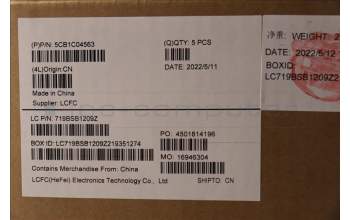 Lenovo 5CB1C04563 Tastatur inkl. Topcase schweiz L82H7 SD NFPBLD