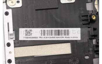 Lenovo 5CB1C04908 C-Abdeckung mit Tastatur, Bulgarisch, sturmgrau, Hintergrundbeleuchtung