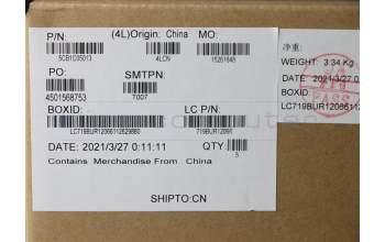 Lenovo 5CB1C05013 Tastatur inkl. Topcase ASM_TR L81X7 NFPPGYDIS