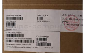 Lenovo 5CB1C05053 Tastatur inkl. Topcase ASM_GR L81X7 FPPGYDIS