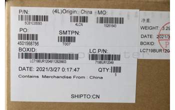 Lenovo 5CB1C05093 Tastatur inkl. Topcase ASM_SW L81X7 NFPABDIS