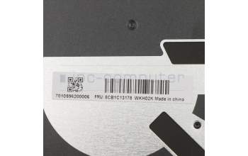 Lenovo 5CB1C13178 COVER Upper C82LM AL_SIL FP BLKB_ITA