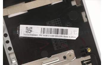 Lenovo 5CB1C13389 COVER Upper C82LM AL_SIL FP BLKB_SPN