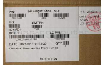 Lenovo 5CB1C14889 Tastatur inkl. TopcaseASM_FRAL82JQSGw/WHWRF