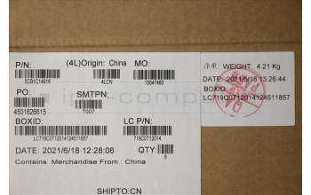 Lenovo 5CB1C14916 Tastatur inkl. TopcaseASM_ENGL82JQSTw/BUWRF