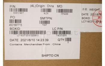 Lenovo 5CB1C14917 Tastatur inkl. TopcaseASM_EUROENGL82JQSTw/BUWRF