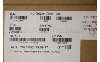 Lenovo 5CB1C14942 Tastatur inkl. TopcaseASM_UKRL82JQSTw/BUWRF
