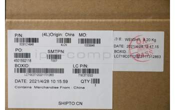 Lenovo 5CB1C14948 Tastatur inkl. TopcaseASM_ENGL82JQSGw/RGBWRF