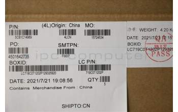 Lenovo 5CB1C14969 Tastatur inkl. TopcaseASM_SPAL82JQSGw/RGBWRF