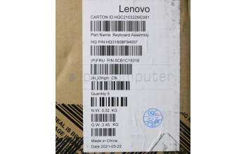 Lenovo 5CB1C15018 Tastatur inkl. Topcase ASM_FRA H 82CY IG