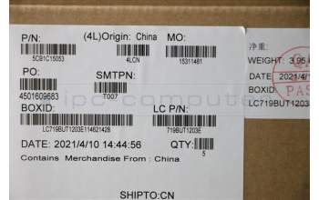 Lenovo 5CB1C15053 Tastatur inkl. Topcase ASM_ENG L81X8 FPABDIS