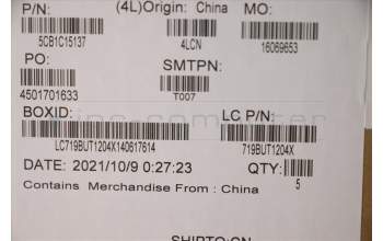 Lenovo 5CB1C15137 Tastatur inkl. Topcase ASM_EUROENGL81X8FPPGDIS