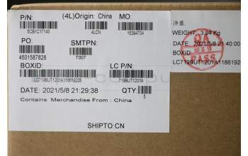 Lenovo 5CB1C17143 Tastatur inkl. Topcase ASM_UK L81X8 NFPABDIS