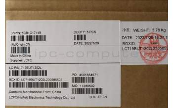 Lenovo 5CB1C17149 Tastatur inkl. Topcase ASM_LA SPAL81X8NFPABDIS