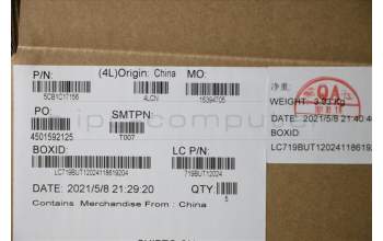 Lenovo 5CB1C17156 Tastatur inkl. Topcase ASM_ARA L81X8 NFPABDIS