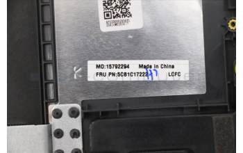 Lenovo 5CB1C17222 Tastatur inkl. Topcase ASM_BEL L81X8 NFPBKDIS