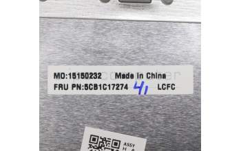 Lenovo 5CB1C17274 Tastatur inkl. Topcase ASM_FRA L81X8 NFPPGDIS