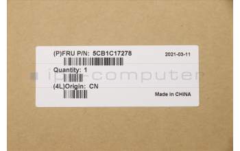 Lenovo 5CB1C17278 Tastatur inkl. Topcase ASM_GRE L81X8 NFPPGDIS