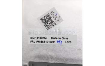 Lenovo 5CB1C17281 Tastatur inkl. Topcase ASM_NORDICL81X8NFPPGDIS
