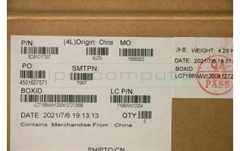 Lenovo 5CB1C17307 Tastatur inkl. Topcase ASM_BUL L82M0 STO_GY