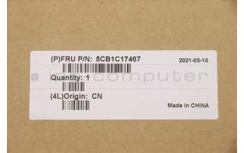 Lenovo 5CB1C17467 Tastatur inkl. Topcase schweiz L82NB IG DIS