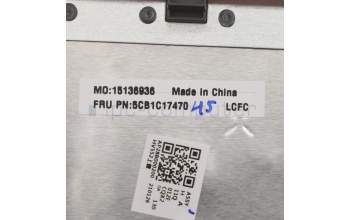 Lenovo 5CB1C17470 Tastatur inkl. Topcase ASM_BUL L82NB IG DIS