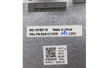 Lenovo 5CB1C17478 Tastatur inkl. Topcase spanisch L82NA IG