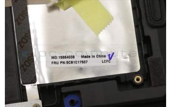 Lenovo 5CB1C17507 Tastatur inkl. Topcase ASM_BUL L82KD BK TEX