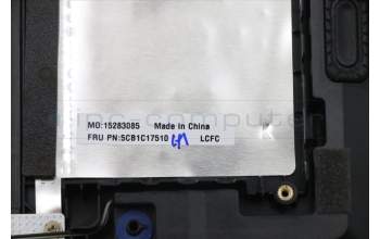 Lenovo 5CB1C17510 Tastatur inkl. Topcase ASM_CZE/SLK L82KD BKTEX