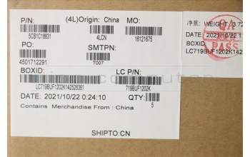 Lenovo 5CB1C18831 Tastatur inkl. Topcase ASM_FRA/ENG L82KD BKTEX