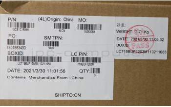 Lenovo 5CB1C18845 Tastatur inkl. Topcase ASM_SLV L82KD BK TEX