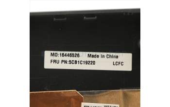 Lenovo 5CB1C19220 Tastatur inkl. Topcase ASM_ARA L82JY_PHA_BU